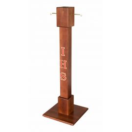 Stojak na trybularz z litego drewna - 125 cm - STOJAK - RÓŻNE