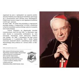 Folder rozkładany — Kardynał Stefan Wyszyński - Folder religijny
