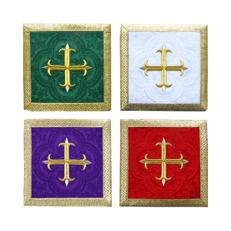Zestaw 4 palek haftowanych - szeroka taśma - Zestaw 4 palek haftowanych - szeroka taśma