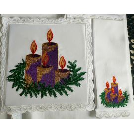 Bielizna kielichowa Adwent (3) - Zestawy
