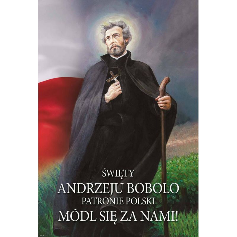 Plakat - Święty Andrzej Bobola - Plakat - Święty Andrzej Bobola