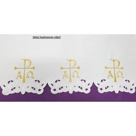 Obrus ołtarzowy - wzór eucharystyczny  (228) - OBRUSY WIELKANOCNE
