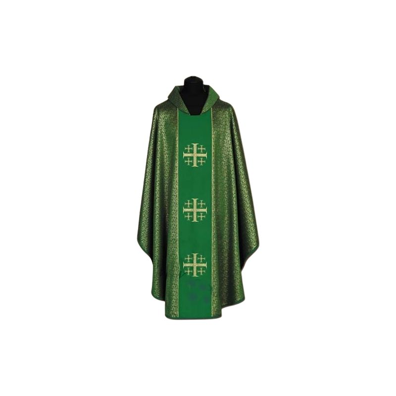 Ornat zielony + złoty ornament (52A) - Ornat zielony + złoty ornament (52A)