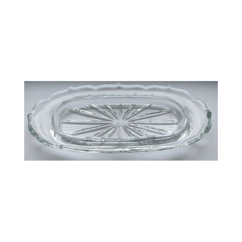 Taca kryształowa pod ampułki  21 x 9,5 cm - Taca kryształowa pod ampułki  21 x 9,5 cm