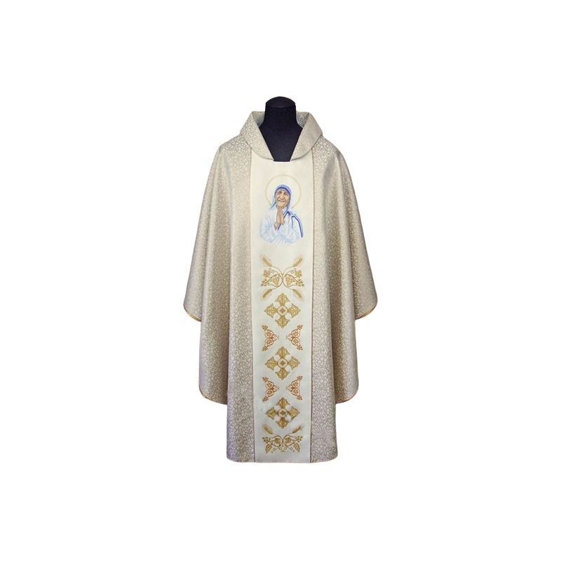 Ornat haftowany św. Teresa z Kalkuty - Ornat haftowany św. Teresa z Kalkuty
