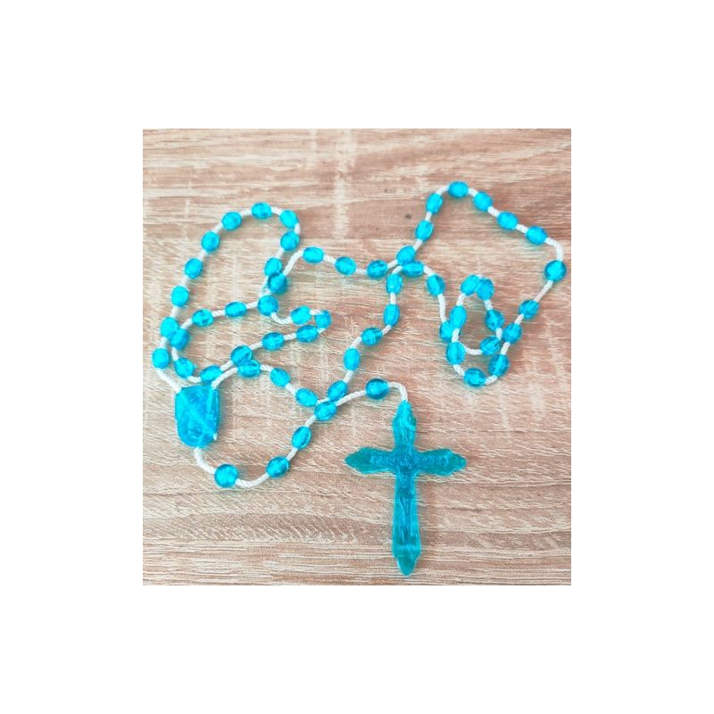 Różaniec plastikowy model blue - Różaniec plastikowy model blue