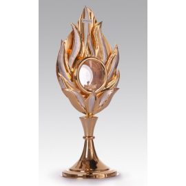 Monstrancja pozłacana, elementy srebrzone - 60 cm (S16) - MONSTRANCJE