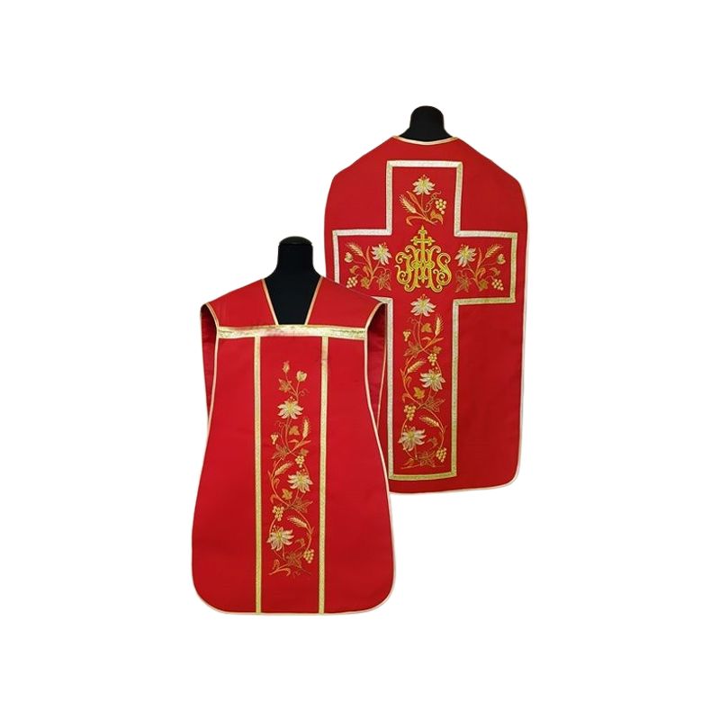 Ornat rzymski IHS kolory liturgiczne (45) - Ornat rzymski IHS kolory liturgiczne (45)