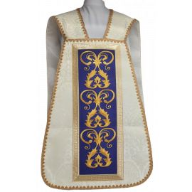 Ornat rzymski haftowany motyw Maryjny - zdjęcie 2 - Ornat rzymski haftowany motyw Maryjny