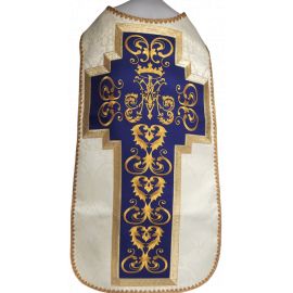Ornat rzymski haftowany motyw Maryjny - ORNATY