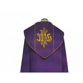 Kapa haftowana fioletowa - ornament (4) - zdjęcie 3 - Kapa haftowana fioletowa - ornament (4)