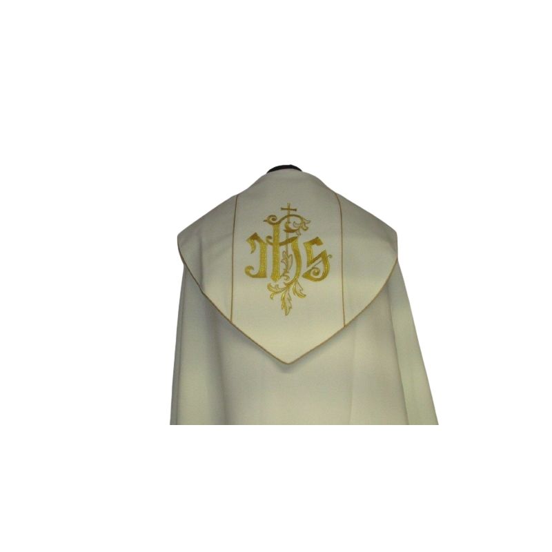 Kapa haftowana ecru - ornament (4) - Kapa haftowana ecru - ornament (4)