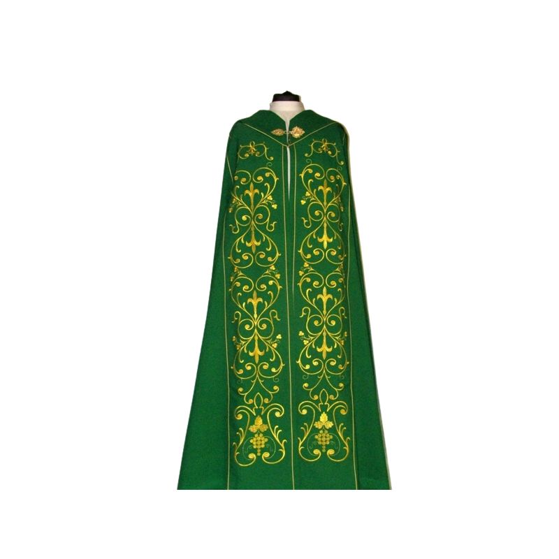 Kapa haftowana zielona - ornament (4) - Kapa haftowana zielona - ornament (4)