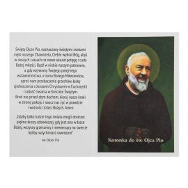Koronka do św. Ojca Pio + różaniec - zdjęcie 3 - Koronka do św. Ojca Pio + różaniec