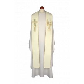 Stuła haftowana ślubna - do udzielania Sakramentu Małżeństwa (18) - EUCHARYSTYCZNE