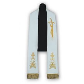 Stuła kapłańska - haftowana (188) - EUCHARYSTYCZNE