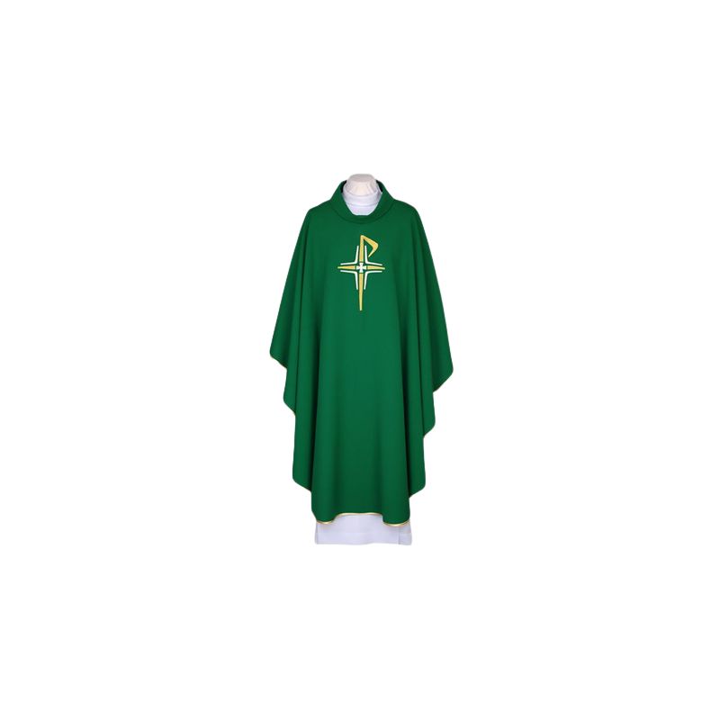Ornat zielony, pas haftowany - Krzyże (109) - Ornat zielony, pas haftowany - Krzyże (109)