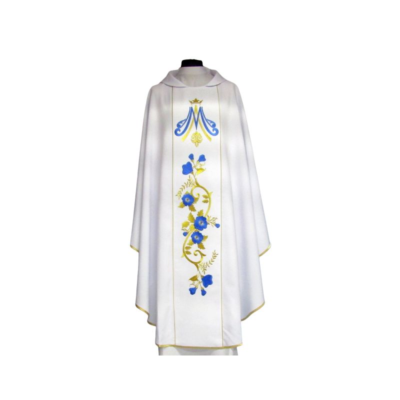 Ornat maryjny z haftowanym pasem (65) - Ornat maryjny z haftowanym pasem (65)