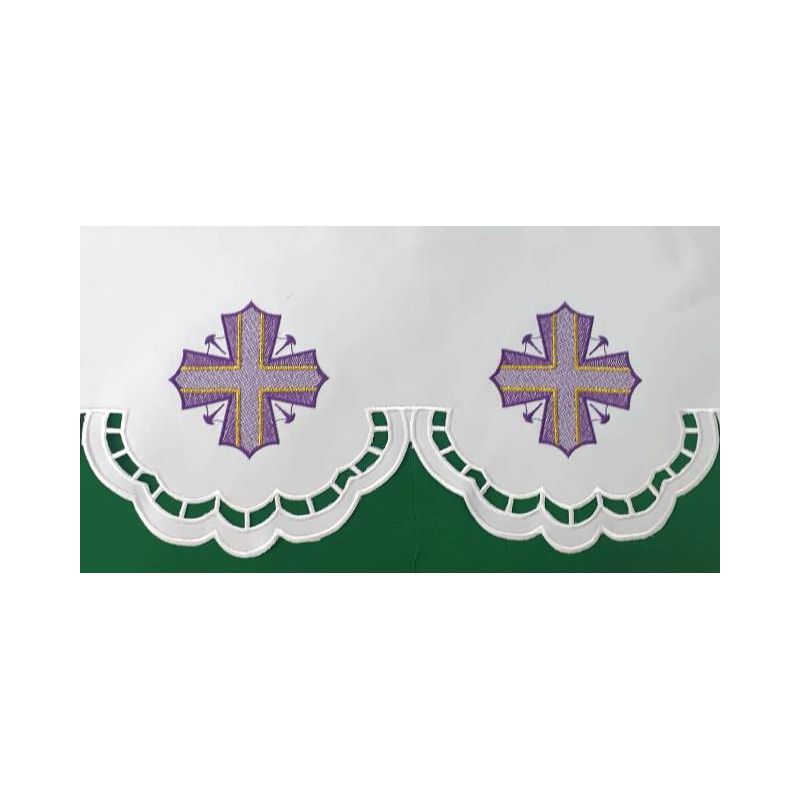 Obrus na Wielki Post - wzór eucharystyczny (232) - Obrus na Wielki Post - wzór eucharystyczny (232)