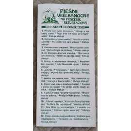 Pieśni Wielkanocne na procesję rezurekcyjną - KSIĄŻKI, ROZWAŻANIA -  DROGA KRZYŻOWA
