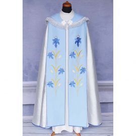 Kapa liturgiczna Maryjna - haftowana (3) - zdjęcie 4 - Kapa liturgiczna Maryjna - haftowana (3)