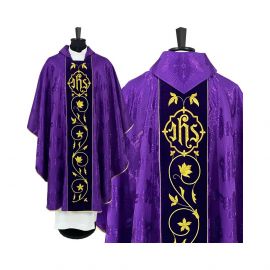 Ornat gotycki IHS (3) - kolory liturgiczne - zdjęcie 6 - Ornat gotycki IHS (2)