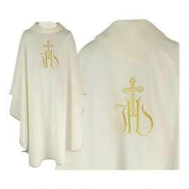 Ornat gotycki IHS- kolory liturgiczne (6) - zdjęcie 3 - Ornat gotycki IHS- kolory liturgiczne (6)
