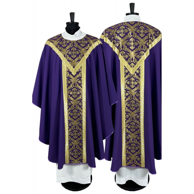Ornat Semi-Gotycki - kolory liturgiczne (41) - Ornat Semi-Gotycki - kolory liturgiczne (41)