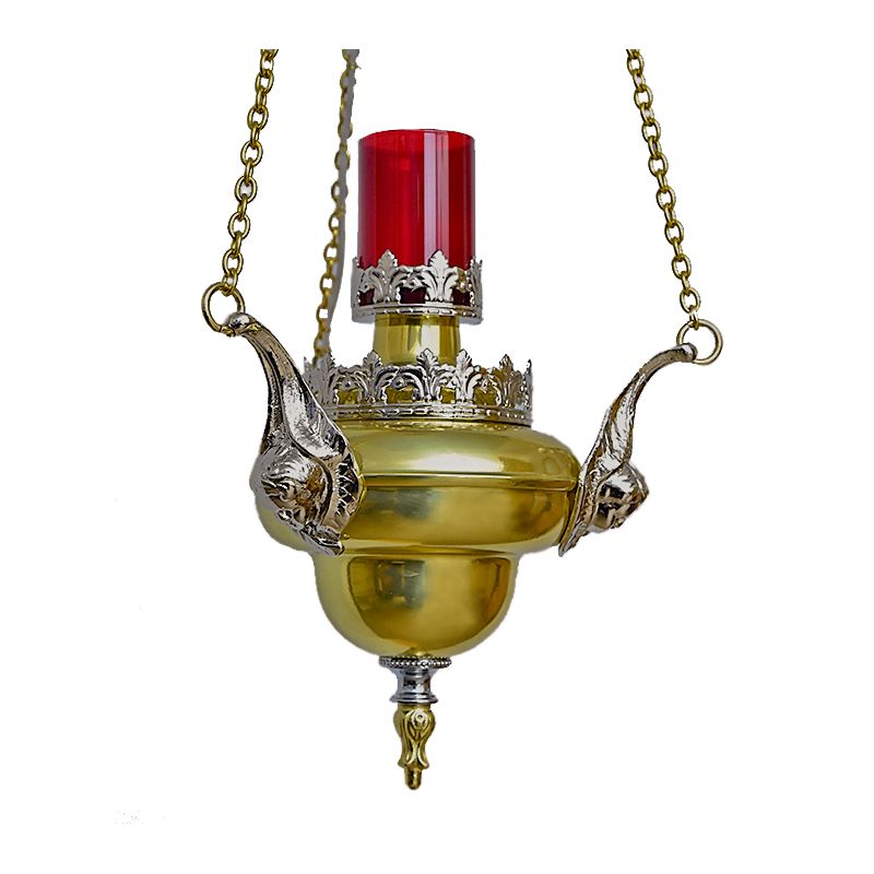 Lampa wieczna, elektryczna - wys. 65 cm, szer. 22 cm (S8) - Lampa wieczna, elektryczna - wys. 65 cm, szer. 22 cm (S8)