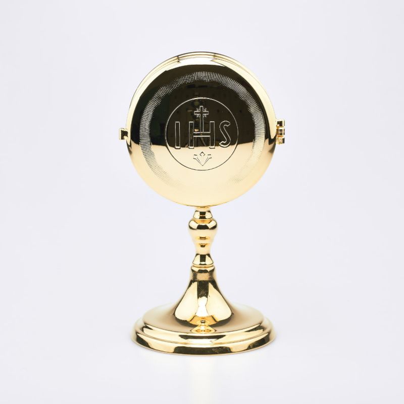 Kustodium z metalu, pozłacane - 18,5 cm (1A) - Kustodium z metalu, pozłacane - 18,5 cm (1A)