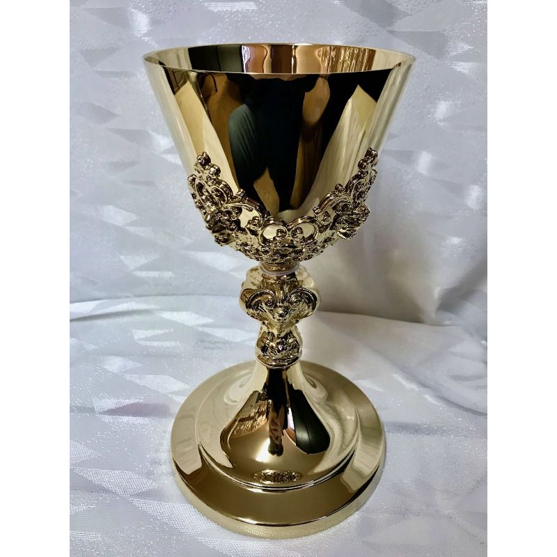 Kielich mszalny, Aniołki - 21 cm (13D) - Kielich mszalny, Aniołki - 21 cm (13D)