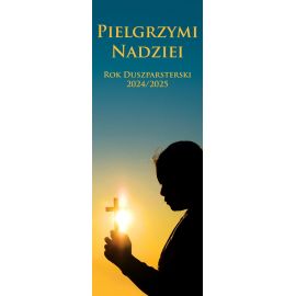 Baner na Rok Duszpasterski 2024/2025 "Pielgrzymi nadziei" 75x200 cm (4) - Banery na Rok Duszpasterski 2025/2026 Uczniowie-Misjonarze
