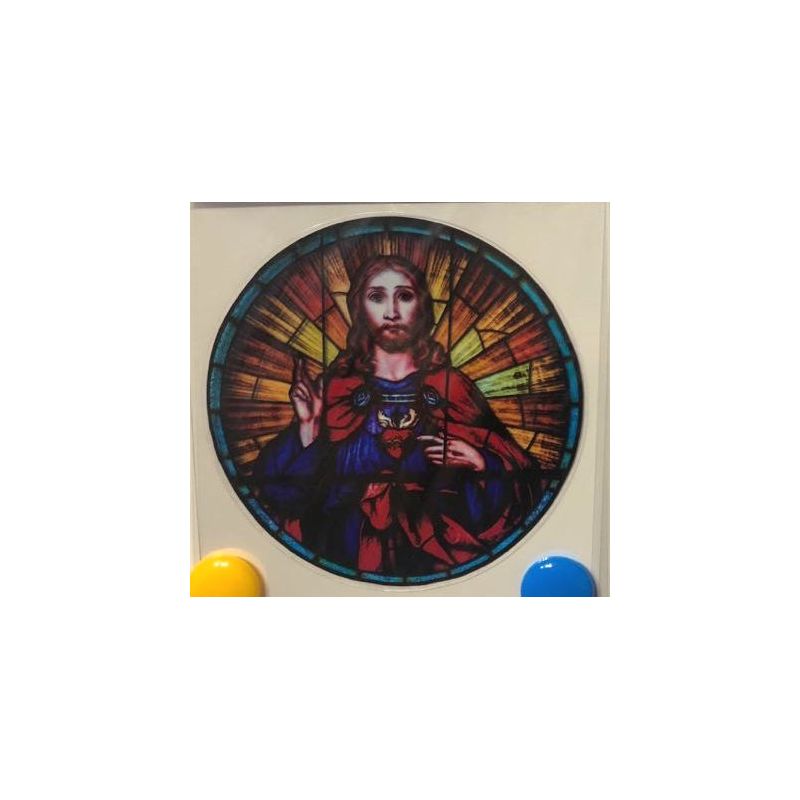 Witraż magnetyczny - Najświętsze Serce Jezusa - Witraż magnetyczny - Najświętsze Serce Jezusa