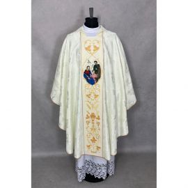 Ornat haftowany Święta Rodzina - zdjęcie 2 - Ornat haftowany Święta Rodzina