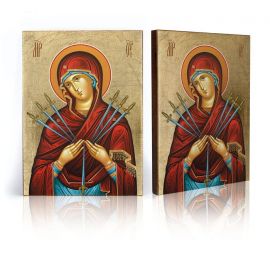 Ikona religijna Siedem Boleści Matki Bożej - Matka Boża