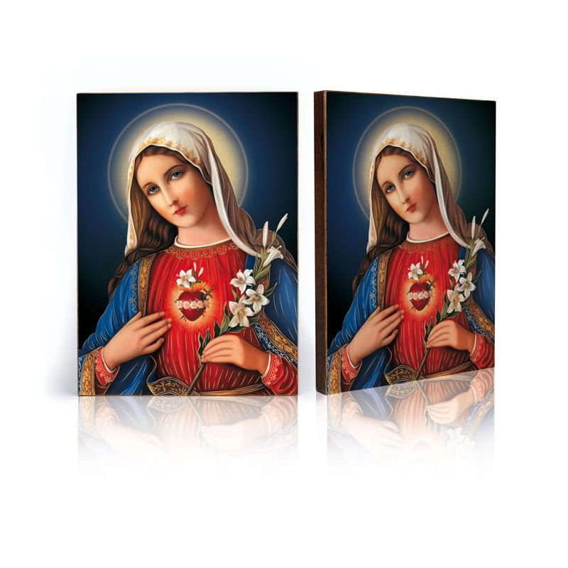 Ikona religijna Serce Maryi (2) - Ikona religijna Serce Maryi (2)