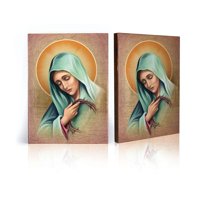 Ikona religijna Matka Boża Bolesna (2) - Ikona religijna Matka Boża Bolesna (2)