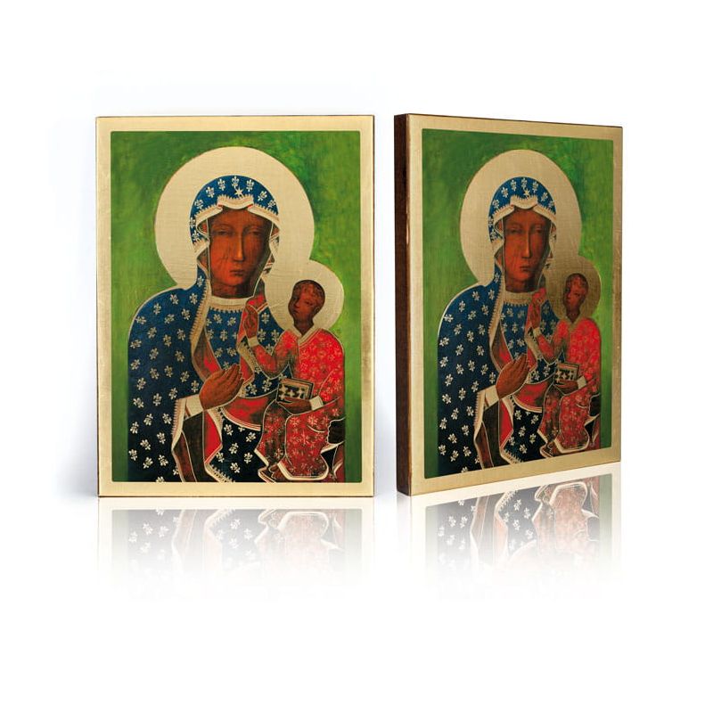 Ikona religijna Matka Boża Częstochowska Wędrująca (4) - Ikona religijna Matka Boża Częstochowska Wędrująca (4)