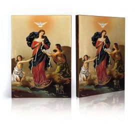 Ikona religijna Matka Boża Rozwiązująca Węzły (2) - Matka Boża