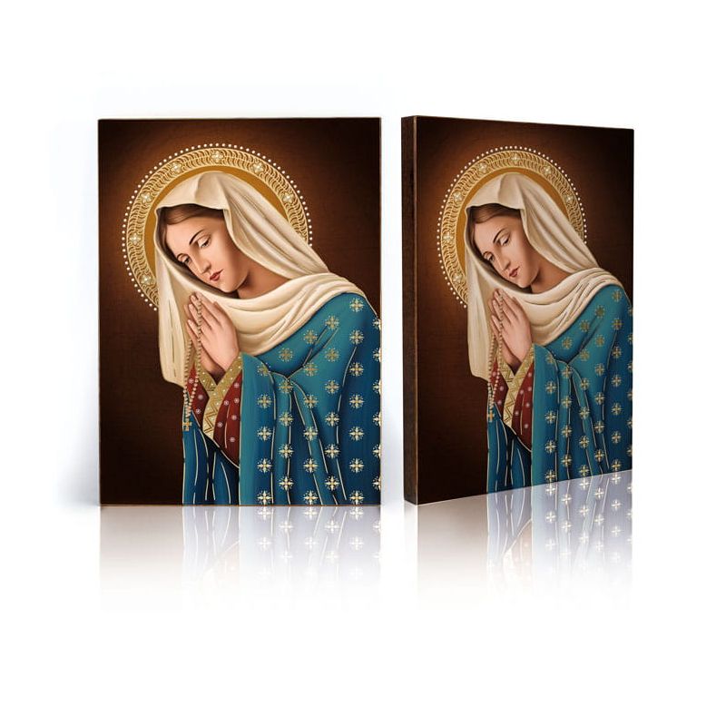 Ikona religijna Matka Boża Różańcowa (2) - Ikona religijna Matka Boża Różańcowa (2)