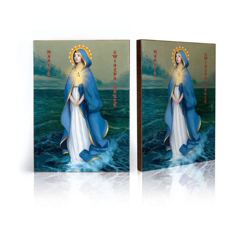Ikona religijna Maryja Gwiazda Morza - STELLA-MARIS - Ikona religijna Maryja Gwiazda Morza - STELLA-MARIS