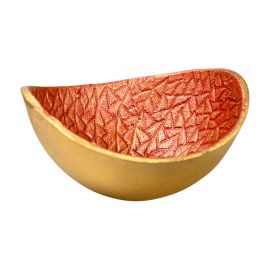 Kadzielnica złota, ozdobna dekoracyjna 13 cm - zdjęcie 2 - Kadzielnica złota, ozdobna dekoracyjna 13 cm