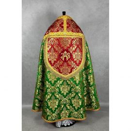 Zestaw kapa + welon liturgiczny (12K) - zdjęcie 4 - Zestaw kapa + welon liturgiczny (12K)
