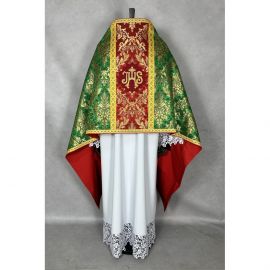 Zestaw kapa + welon liturgiczny (12K) - zdjęcie 6 - Zestaw kapa + welon liturgiczny (12K)