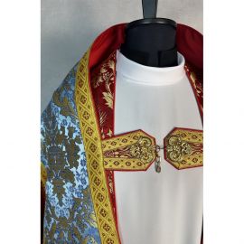 Zestaw kapa rzymska + welon liturgiczny (13K) - zdjęcie 4 - Zestaw kapa rzymska + welon liturgiczny (13K)