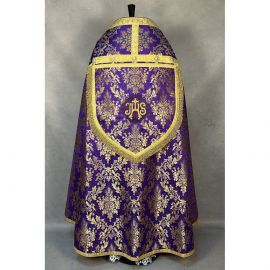 Zestaw kapa rzymska + welon liturgiczny (14K) - zdjęcie 3 - Zestaw kapa rzymska + welon liturgiczny (14K)