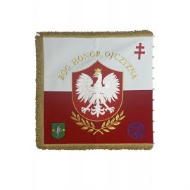 Sztandar haftowany (34K) - zdjęcie 3 - Sztandar haftowany (34K)