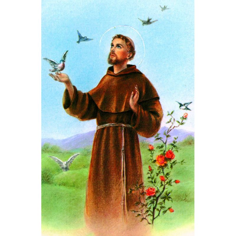 Obrazek religijny Święty Franciszek - Obrazek religijny Święty Franciszek