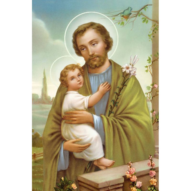 Obrazek religijny - Święty Józef - Obrazek religijny - Święty Józef