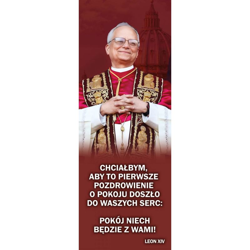 Baner – Papież Leon XIV - Baner – Papież Leon XIV